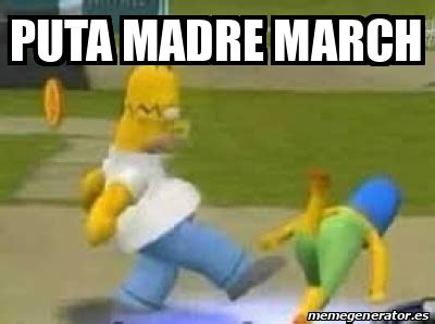 puta madre march|Spanish profanity .